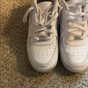 White Air Force ones